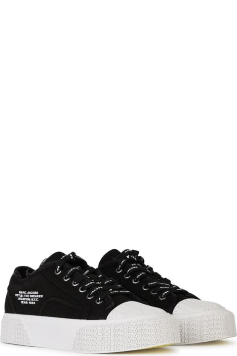 Marc Jacobs for Women Marc Jacobs Black Tela Sneakers