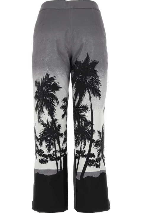 Palm Angels Pants & Shorts for Women Palm Angels Printed Ski Pant
