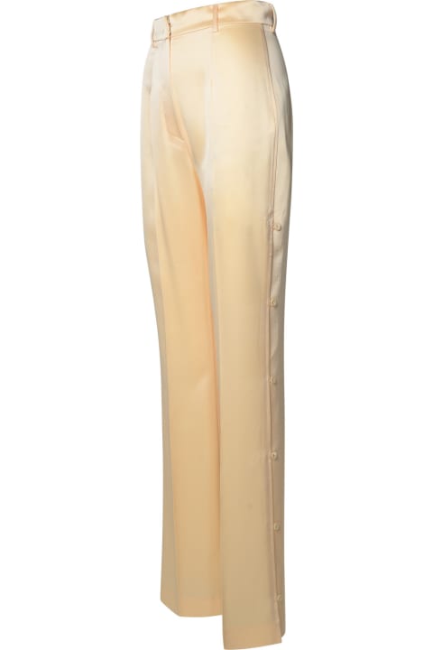 ウィメンズ Nanushkaのパンツ＆ショーツ Nanushka 'felina' Cream Acetate Blend Pants