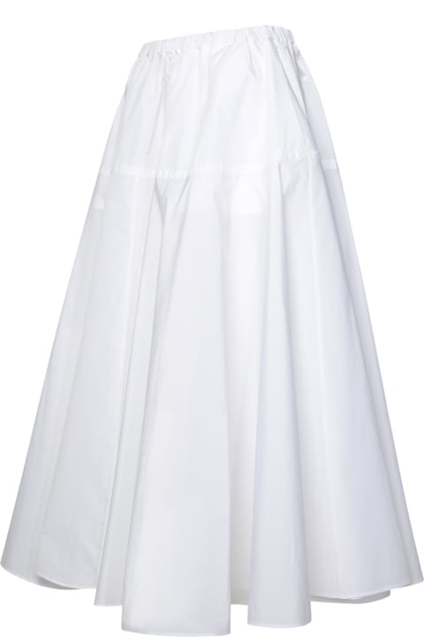 Patou Skirts for Women Patou White Recycled Polyester Skirt