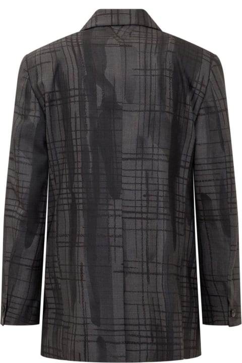 Homeware Versace Graffiti-printed Long Sleeved Blazer