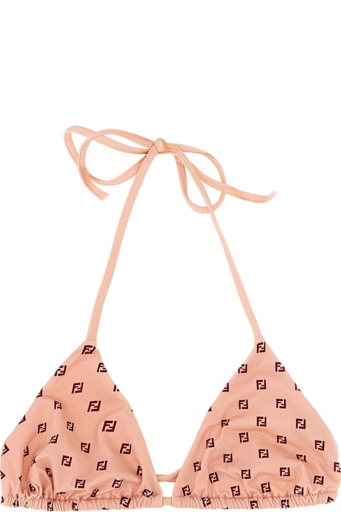 Homeware Fendi Micro Patchwork Bikini Top