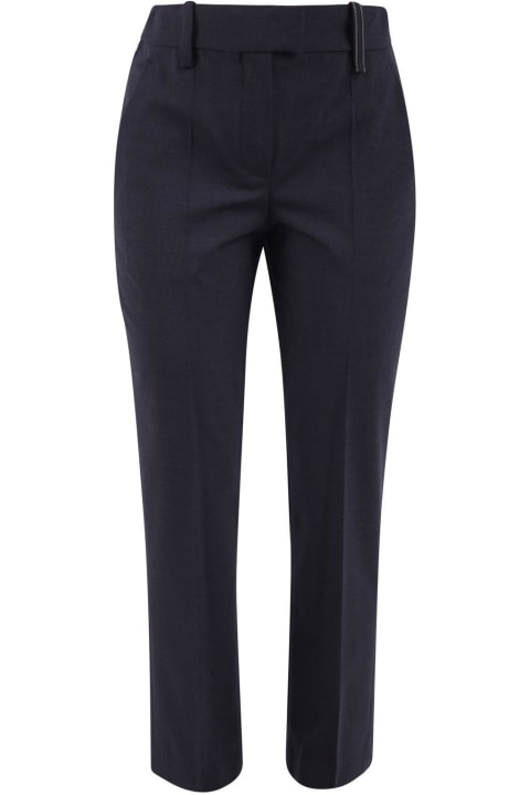 Brunello Cucinelli Clothing for Women Brunello Cucinelli Tailored Cropped Pants