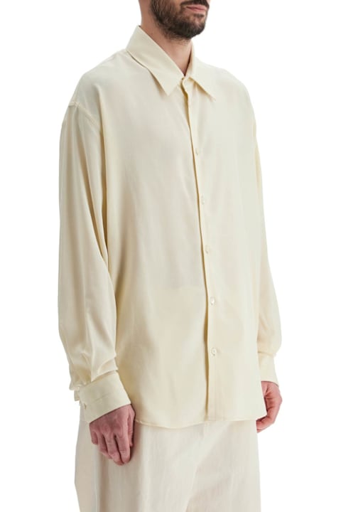 Lemaire for Men Lemaire Loose Fit Wool Blend Shirt