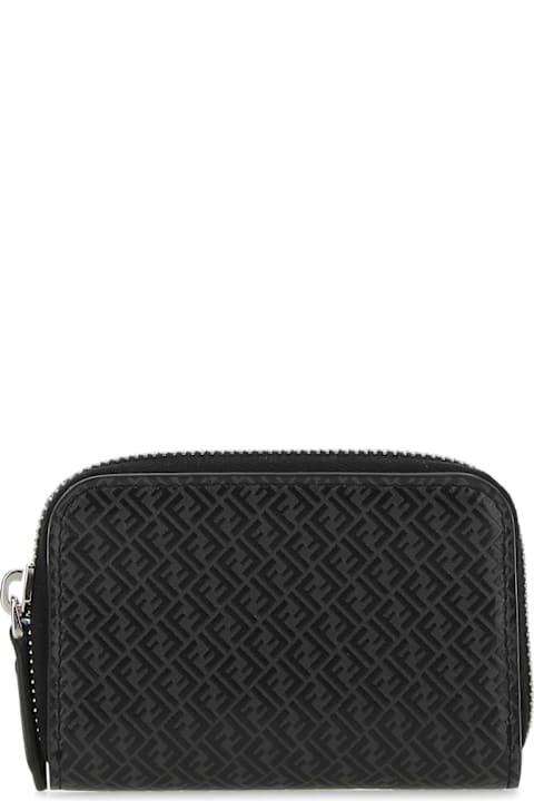 Fendi Accessories for Men Fendi Printed Leather Coin Purse