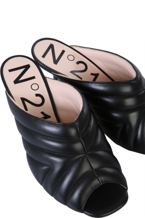 N.21 Sandals for Women N.21 Chevron Pattern Mules