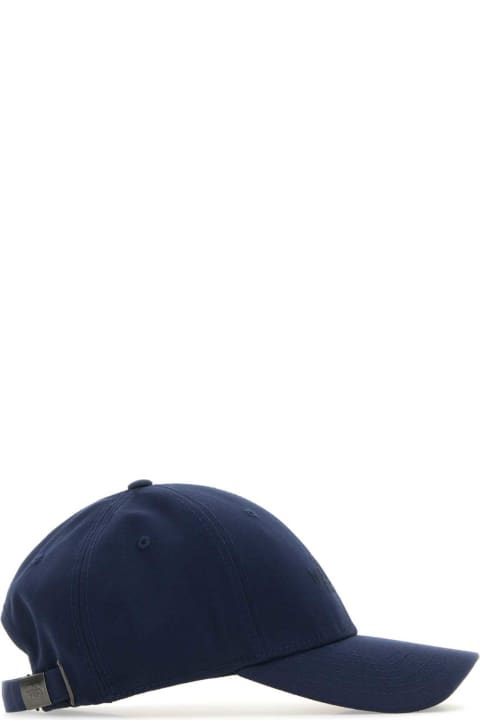 メンズ The North Faceの帽子 The North Face Navy Blue Polyester Baseball Cap