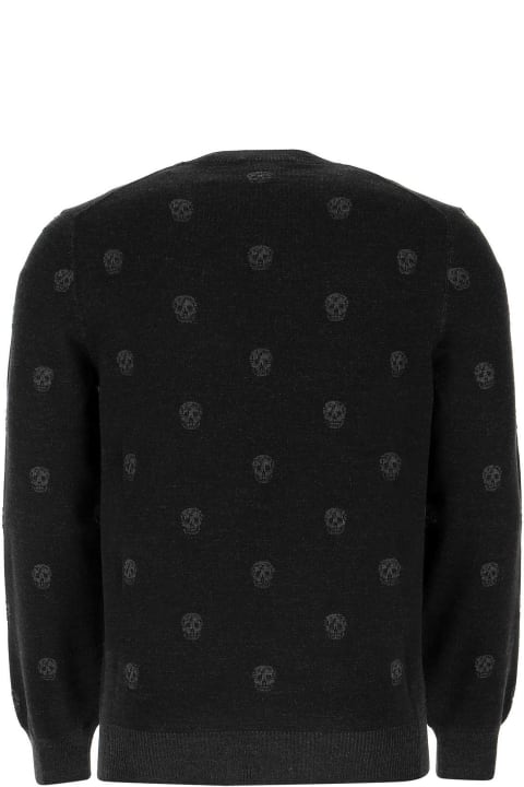 Fashion for Men Alexander McQueen Embroidered Wool Sweater