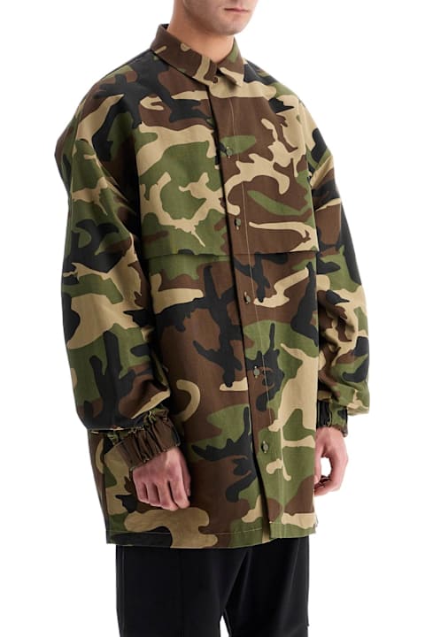 Fear of God for Men Fear of God Nylon Camouflage Overshirt For