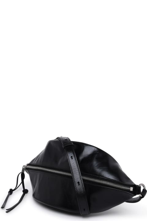 Bags Sale for Men Jil Sander Black Leather Belt Bag