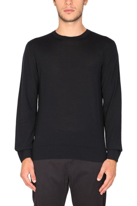 Zegna Fleeces & Tracksuits for Men Zegna Crewneck Long-sleeved Sweater