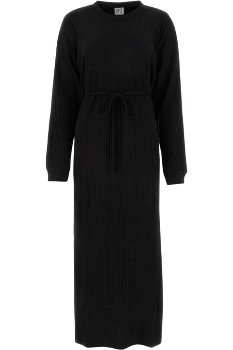 Fashion for Women Baserange Black Cotton Dress