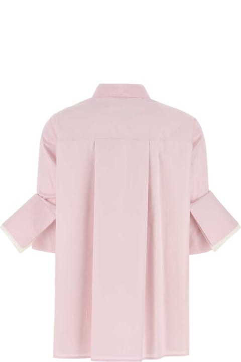 Loewe for Women Loewe Pastel Pink Poplin Oversize Shirt