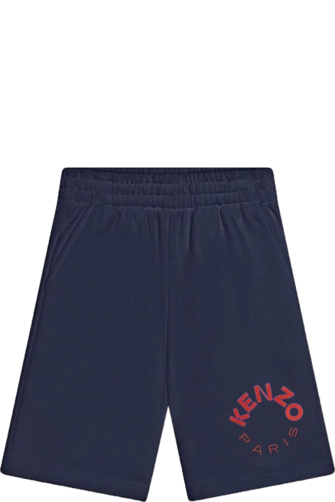 Kenzo Bottoms for Boys Kenzo Cotton Bermuda Shorts