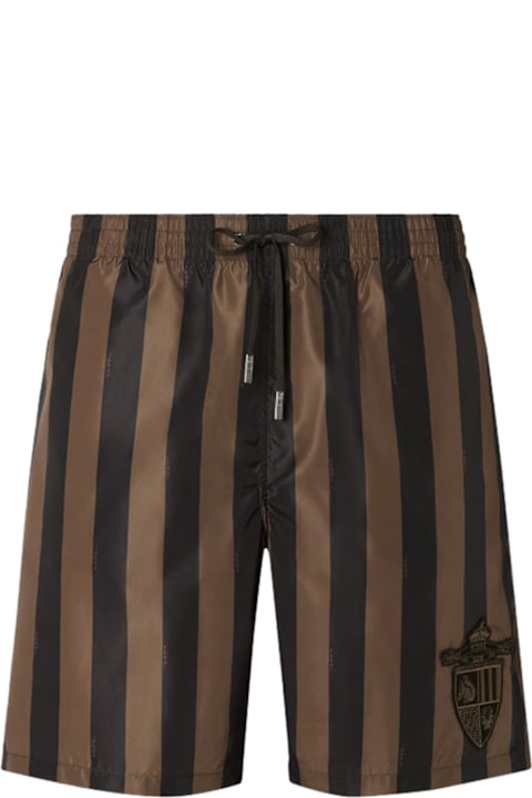 Fendi Swimwear for Men Fendi Pequin Nylon Swim Boxer
