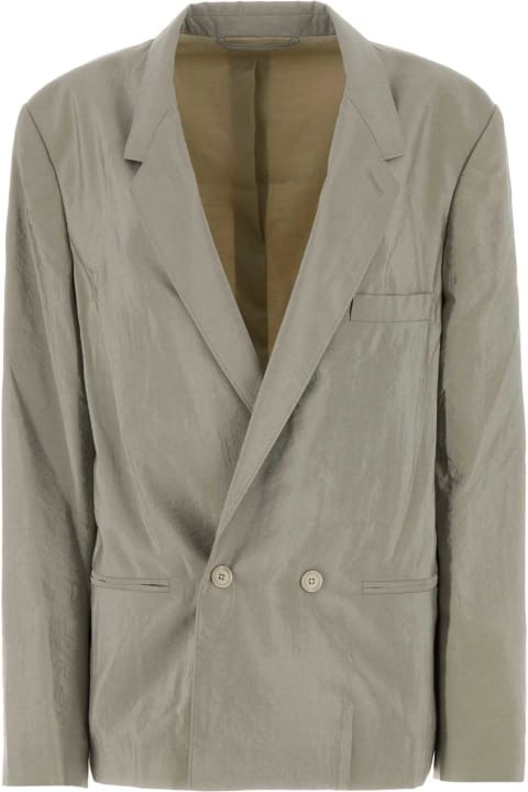 Lemaire Coats & Jackets for Women Lemaire Dove Grey Silk Blend Blazer