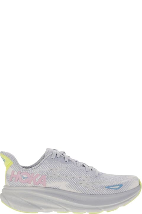 Hoka Shoes for Men Hoka Clifton 9 Lace-up Sneakers