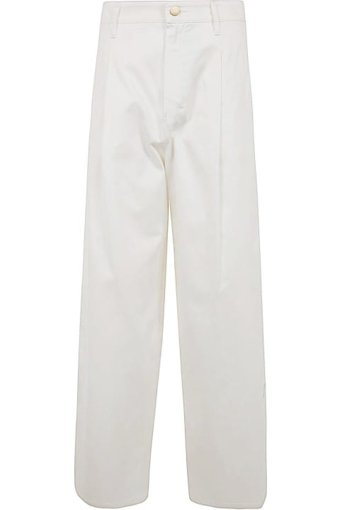 'S Max Mara Clothing for Women 'S Max Mara Button Detailed Straight Leg Pants
