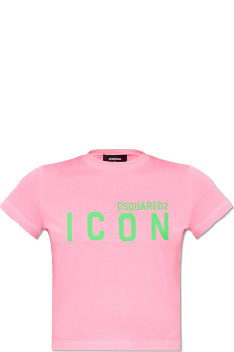 Dsquared2 Topwear for Women Dsquared2 Dsquared2 T-shirt With Logo