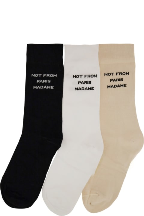 Clothing for Men Drôle de Monsieur Pack Of Three Socks