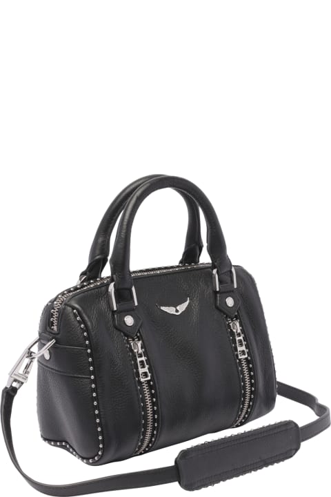 Zadig & Voltaire Totes for Women Zadig & Voltaire Xs Sunny Studs Boston Bag