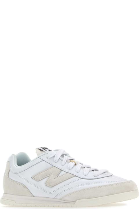 Homeware Junya Watanabe White Leather Junya Watanabe X New Balance Sneakers