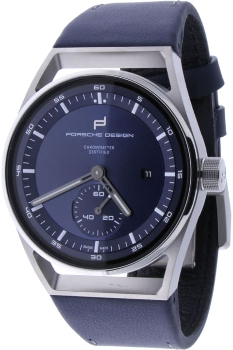Porsche Design Sport Chrono Subsecond Titanium & Blue Watches