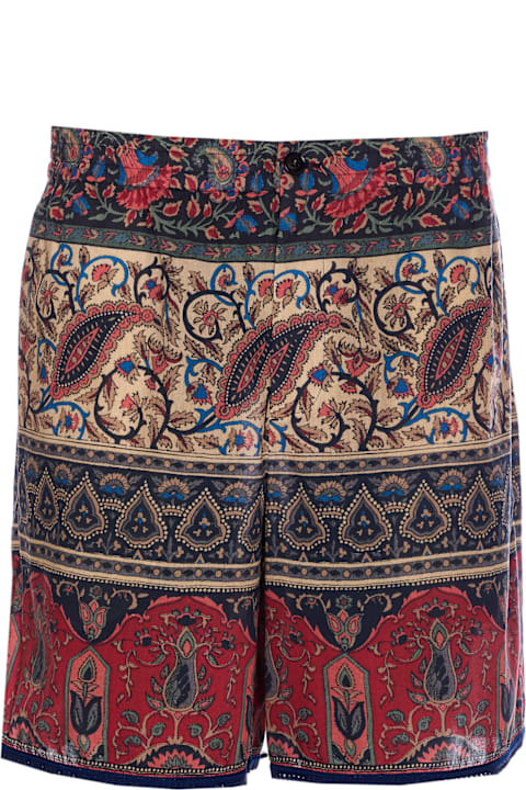Pants for Men Valentino Garavani Voyage Imaginaire Shorts