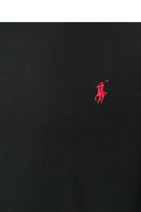 Ralph Lauren for Men Ralph Lauren Black Cotton T-shirt With Logo