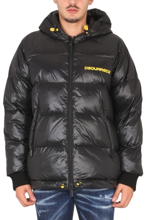 Dsquared2 Coats & Jackets for Women Dsquared2 Down Jacket With Logo Print