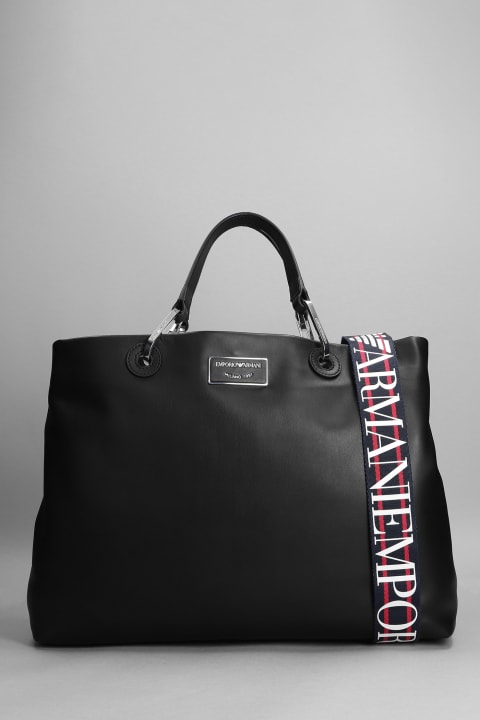 Tote In Black Leather