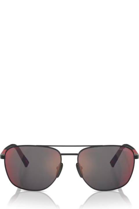 Prada Linea Rossa for Kids Prada Linea Rossa Prada Linea Rossa Ps 54zs Dg008f Nero Gommato Sunglasses