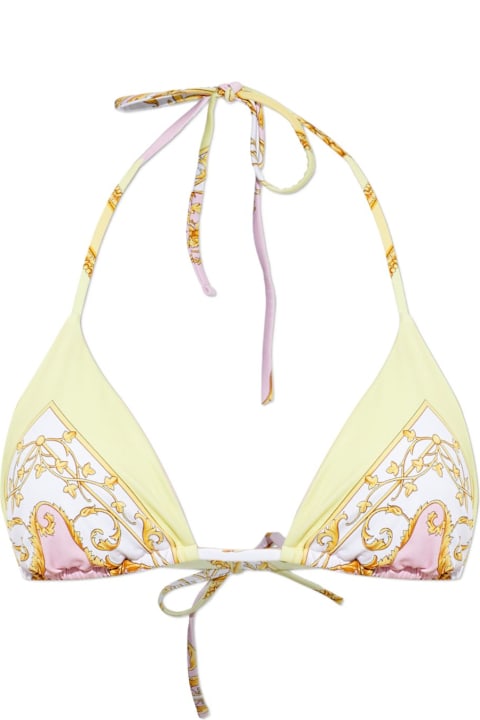 Homeware Versace Barocco Print Bikini Top