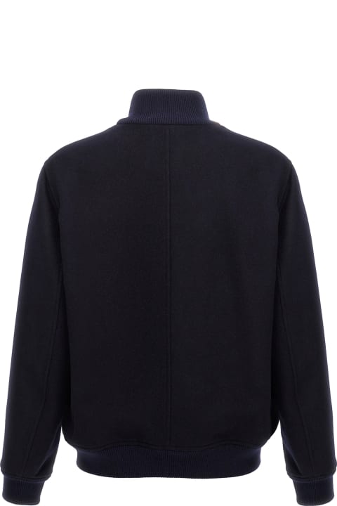 Brunello Cucinelli Coats & Jackets for Men Brunello Cucinelli Wool Bomber Jacket