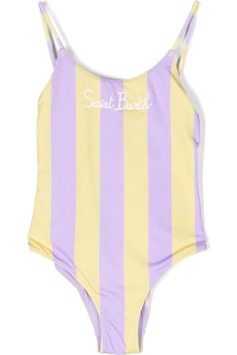 Fashion for Girls MC2 Saint Barth Saint Barth Sea Clothing Purple