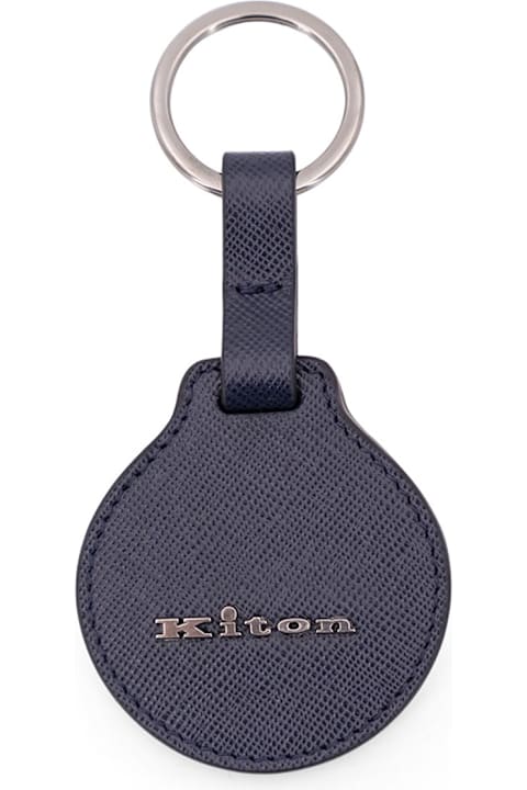 Kiton for Men Kiton Leather Key Ring