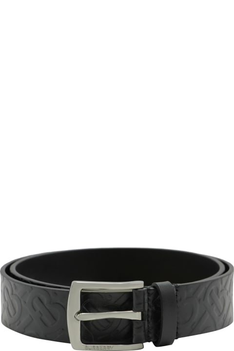 Burberry أحزمة لـ القسم الرجالي Burberry Leather Belt