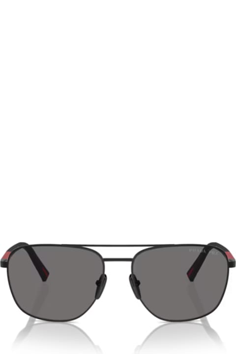 Prada Linea Rossa for Kids Prada Linea Rossa Prada Linea Rossa Ps 54zs 1bo02g Nero Opaco Polarized Sunglasses