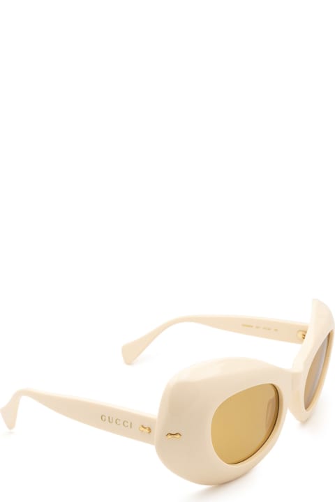 Gucci Eyewear Eyewear for Women Gucci Eyewear Gg0990s White Sunglasses