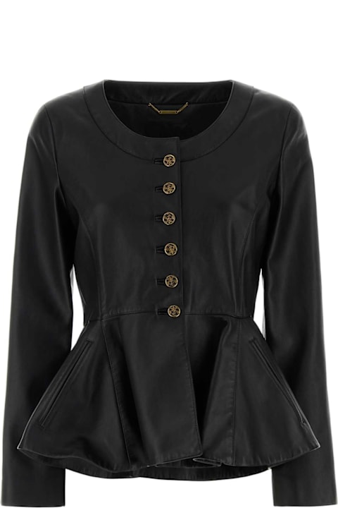 Chloé Black Leather Jacket