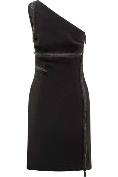 Fashion for Women Dsquared2 One-shoulder Dress Dsquared2