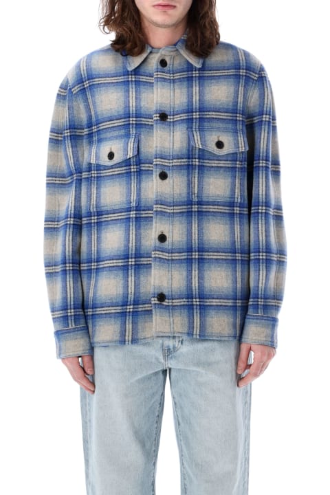 Isabel Marant Coats & Jackets for Men Isabel Marant Embroidered Wool Blend Shirt