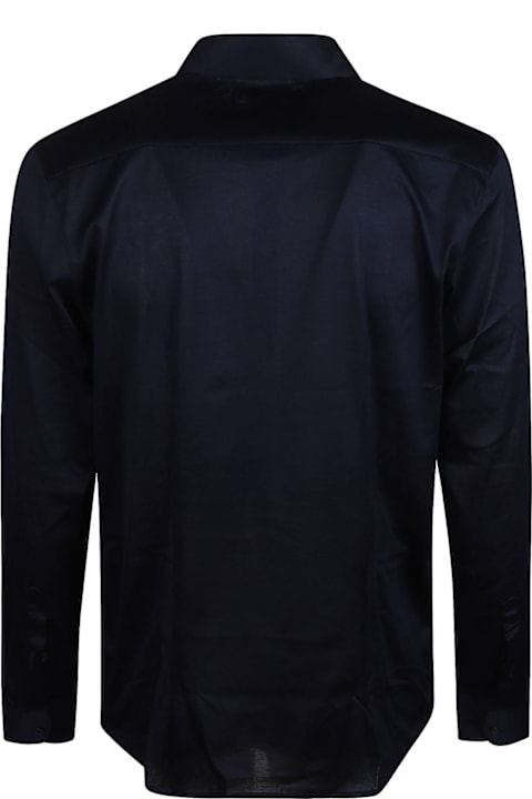 أدوات منزلية Barba Napoli Straight Hem Buttoned Shirt