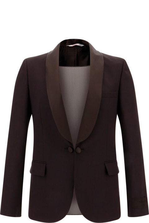 Valentino Garavani Coats & Jackets for Men Valentino Garavani Wool Dinner Jacket