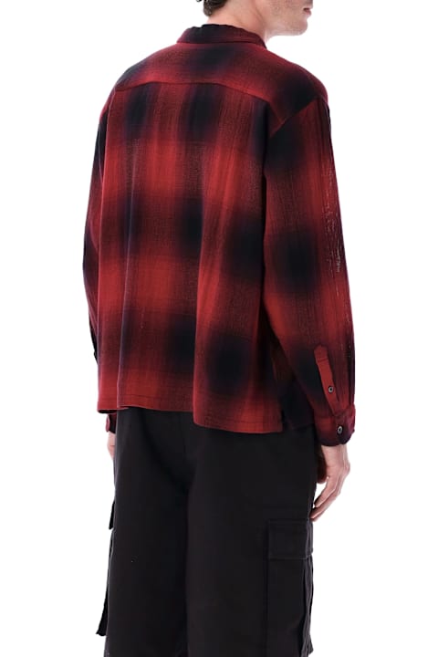 Stussy for Women Stussy Loose Weave Plaid Shirt