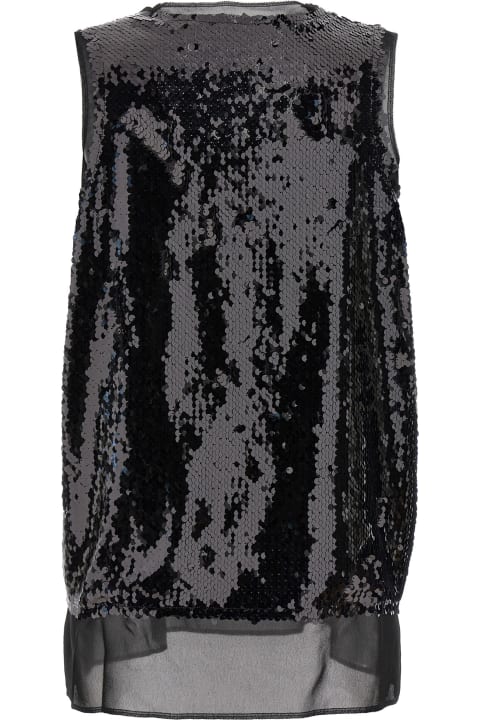آخر صيحات الموضة من السيدات Comme des Garçons Sequin Top