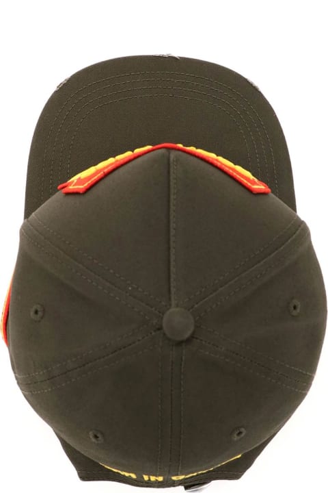 Dsquared2 Hats for Men Dsquared2 Logo Patch Baseball Cap Dsquared2