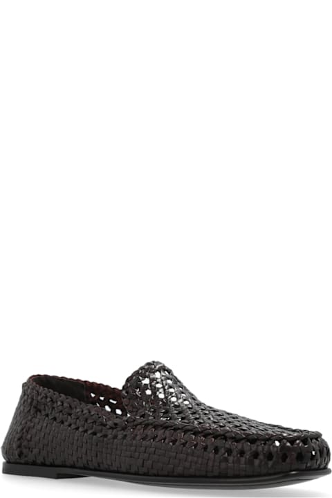 Dolce & Gabbana Shoes for Men Dolce & Gabbana Hand-woven Driver Loafers