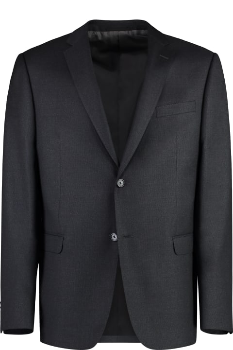 الملابس لـ القسم الرجالي Z Zegna Wool Two-pieces Suit