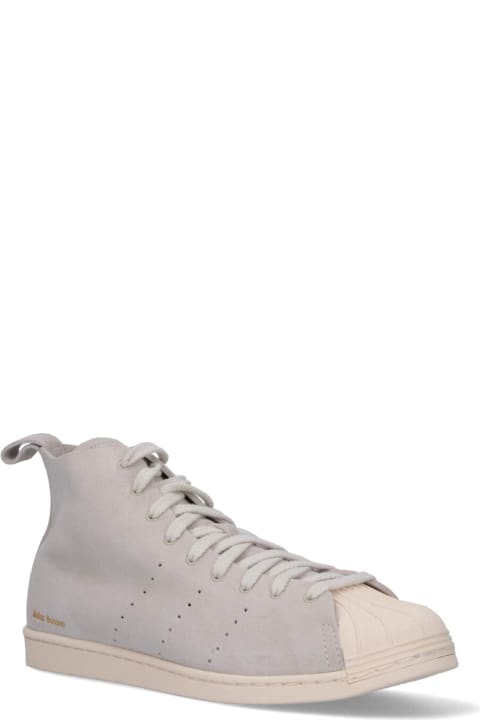 Adidas Originals by Wales Bonner for Men Adidas Originals by Wales Bonner Superstar Hi Sneakser